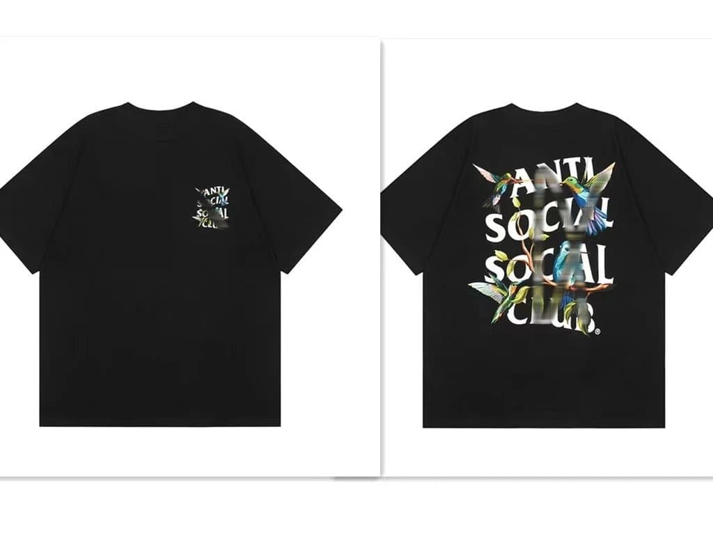 Off-White Graphic T-Shirt Asteroid Print — 2102 黑色