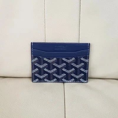 Goyard Card Holder Goyardine Canvas