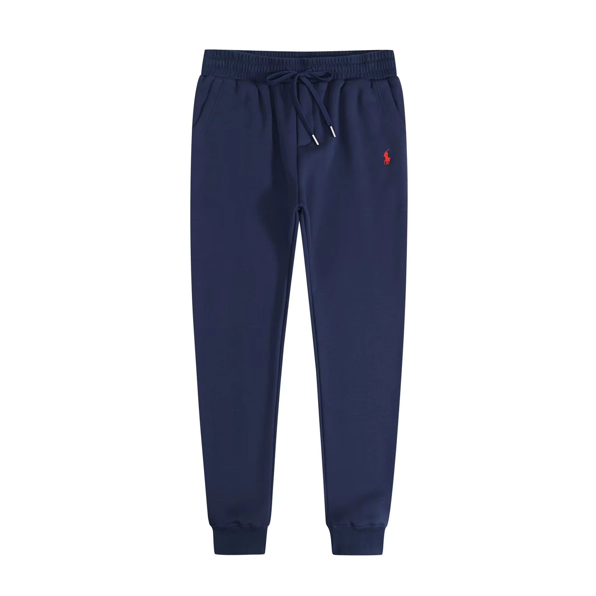 Polo Ralph Lauren Classic Fit Joggers Solid White — 裤子-藏青-红标