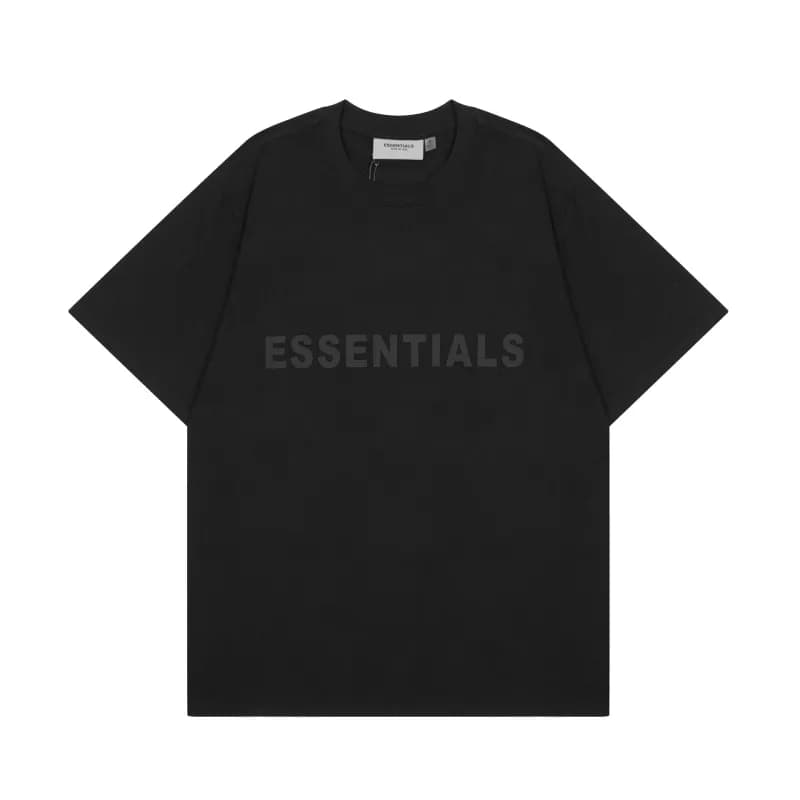 Fear of God Essentials Logo Tee Black