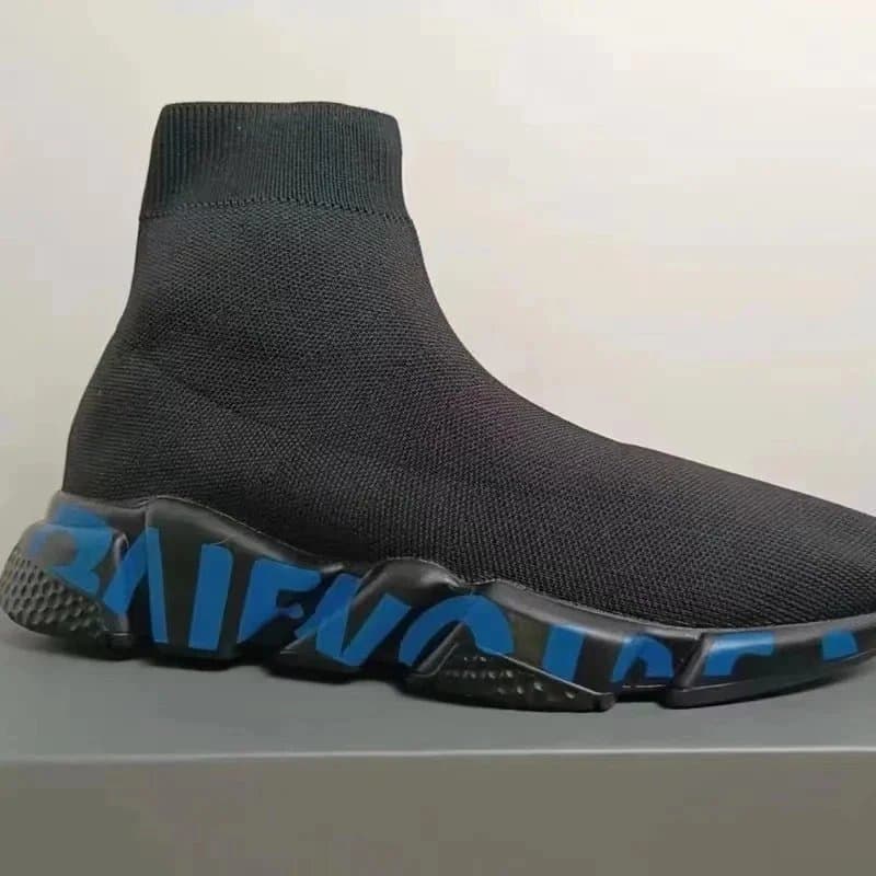 Balenciaga Speed Trainer Black Lime — 1