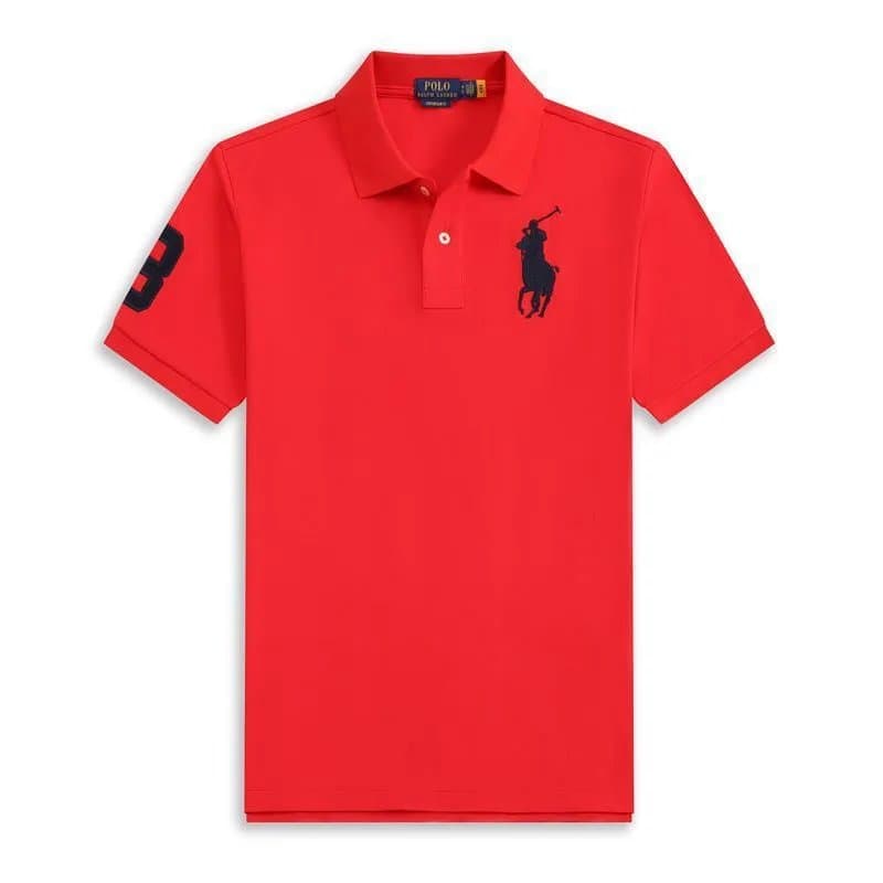 Polo Ralph Lauren Polo Shirt Big Pony — POLO红色大黑标