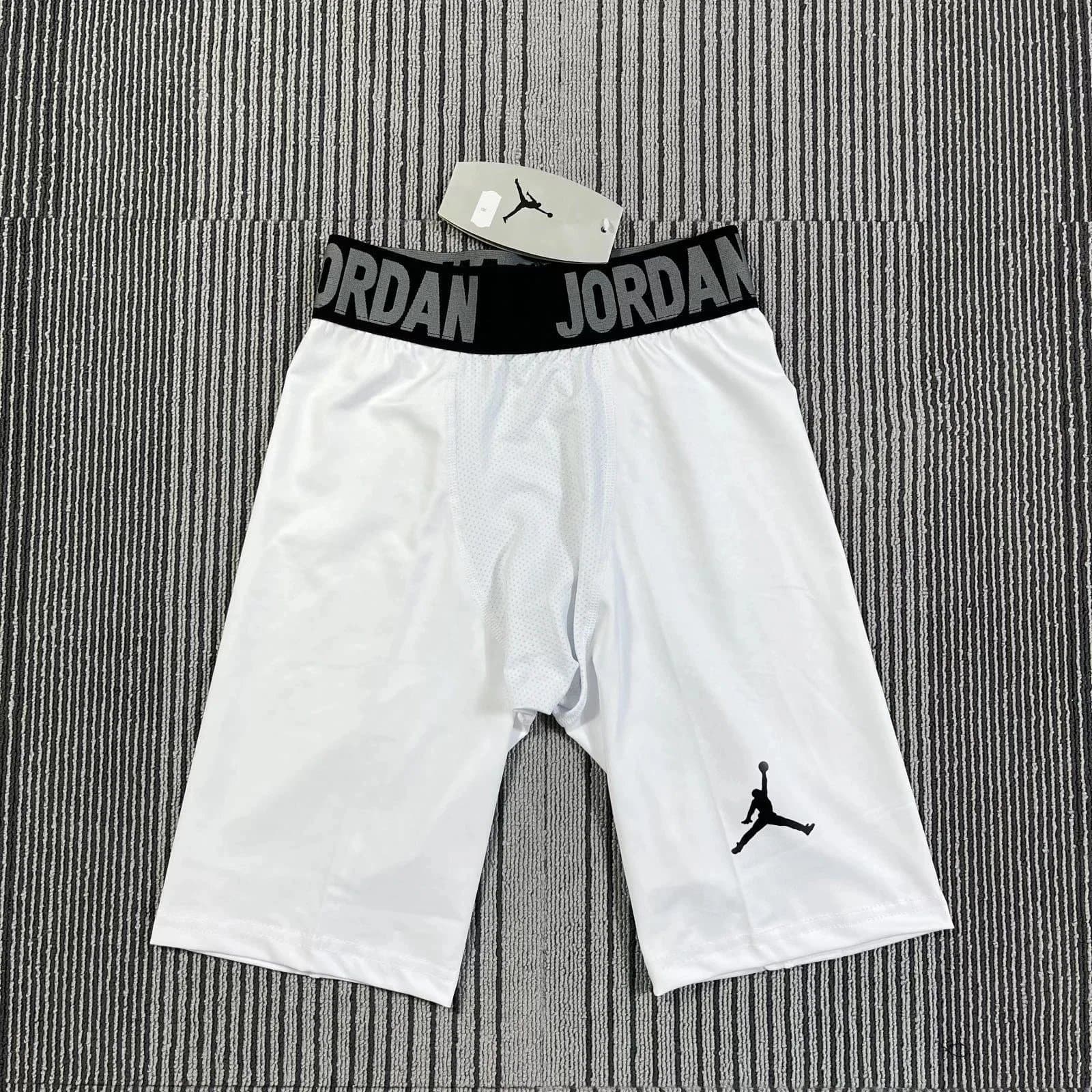 Nike Pro Compression Shorts White — 12
