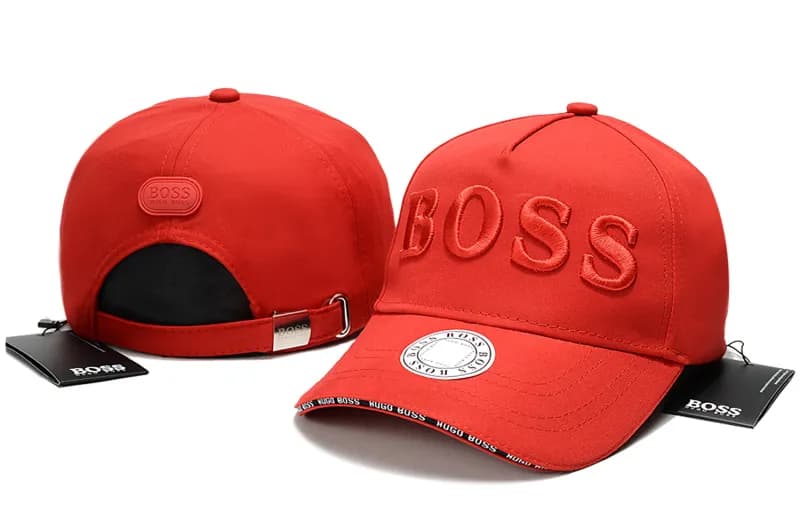 Hugo Boss Baseball Cap Embroidered Logo — 6