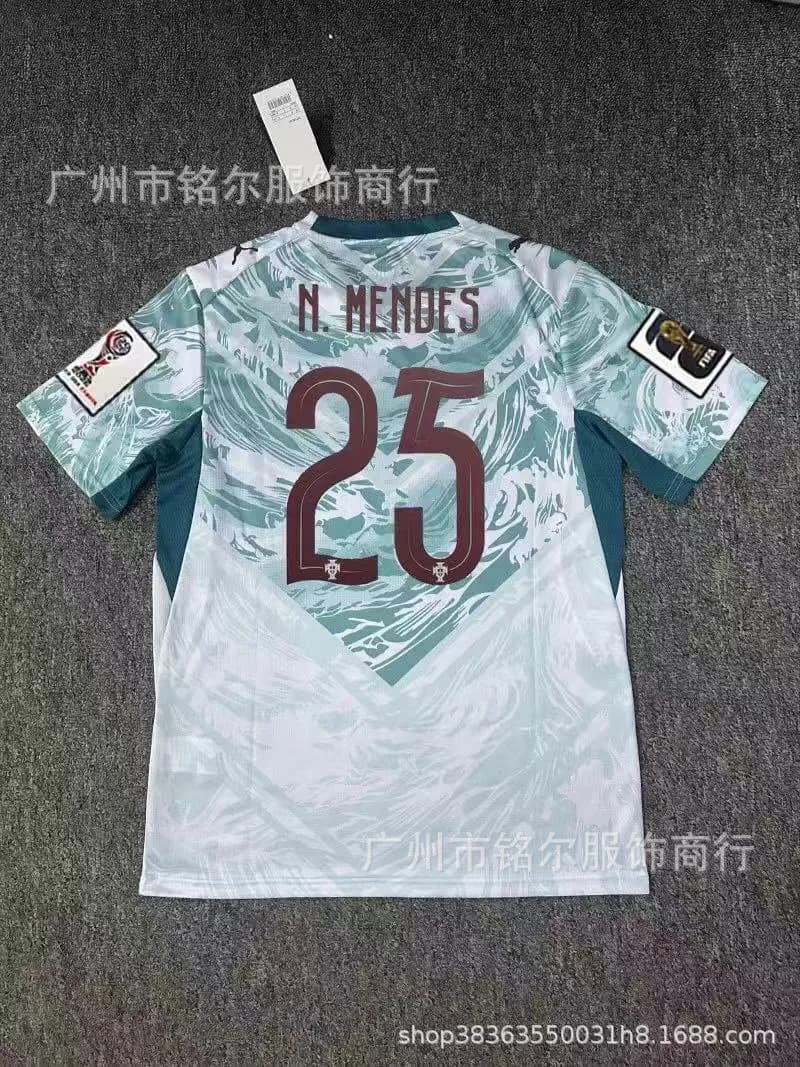 MLB Memphis #10 Jersey FIFA World Cup Patch — 2627葡萄牙客场25