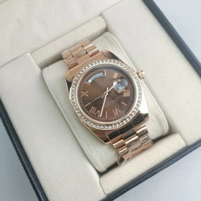 Rolex Day-Date Diamond Bezel