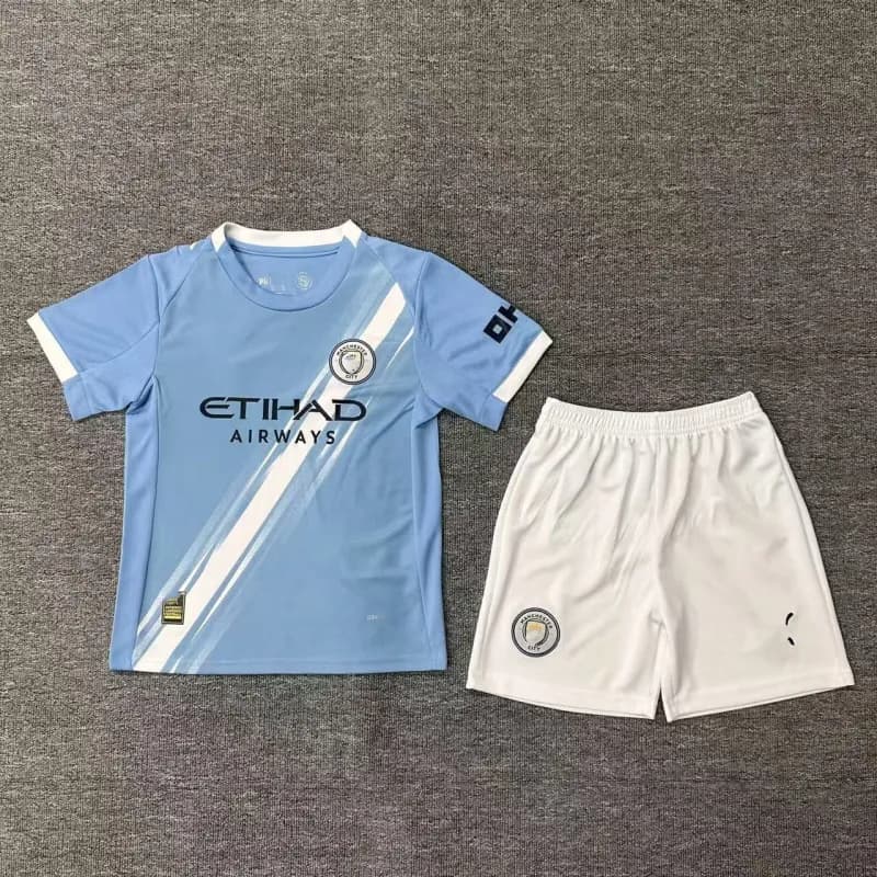 Manchester City Home Kit 2023-24 Youth