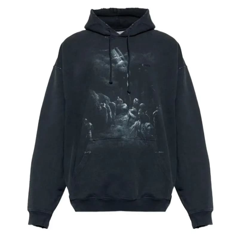 Fear of God Essentials Hoodie Infinity Logo — V396