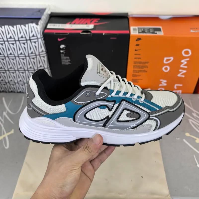 Dior B22 Black White — 白灰蓝