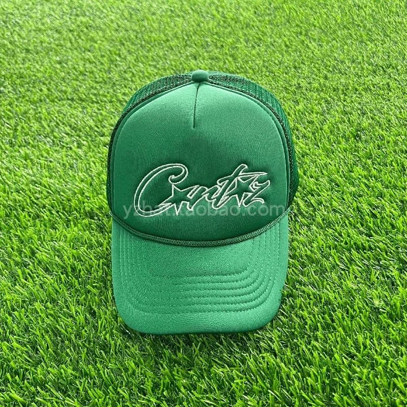 Palace Trucker Cap Three Star Crown — 可调节54-60码 · 绿色-Allstarz