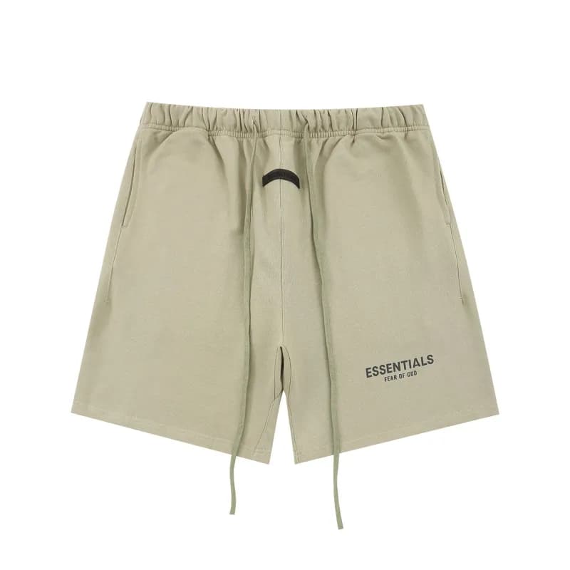 Fear of God Essentials Shorts Split Hem — K207草色