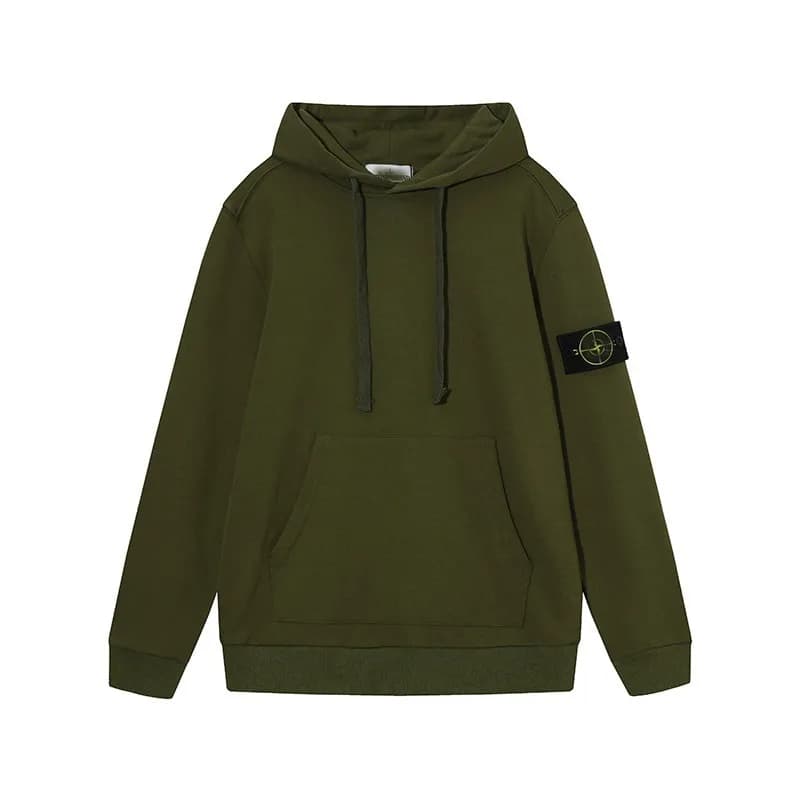 Stone Island Hooded Sweatshirt Compass Patch