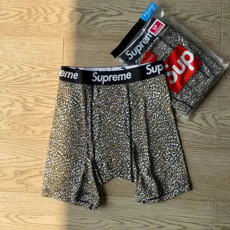 Supreme Boxer Briefs Leopard Print