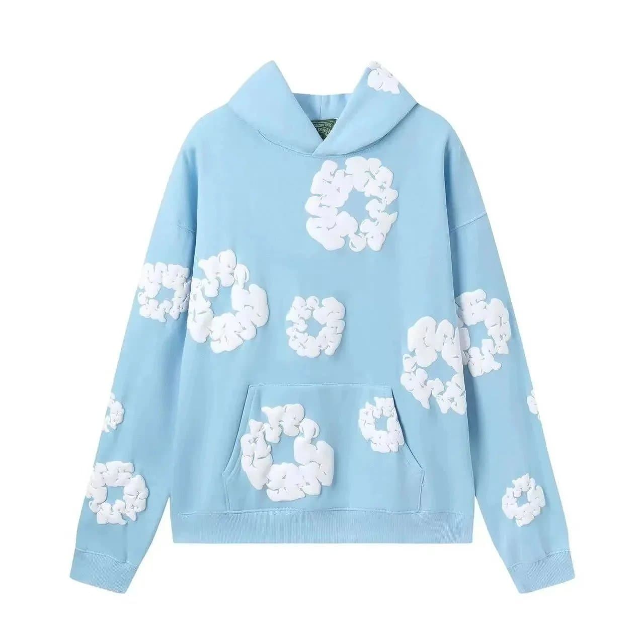 Fear of God Essentials Hoodie Cloud Print