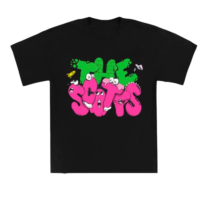 Off-White Graphic T-Shirt Abstract Print — EFS