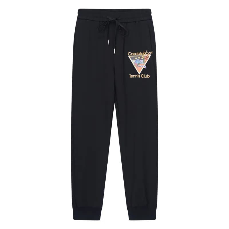 Casablanca Tennis Club Joggers Triangle Logo