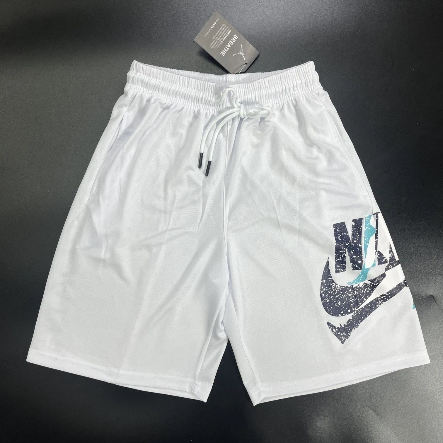 Nike Training Shorts Grey/Beige — 019款白色【高品质】