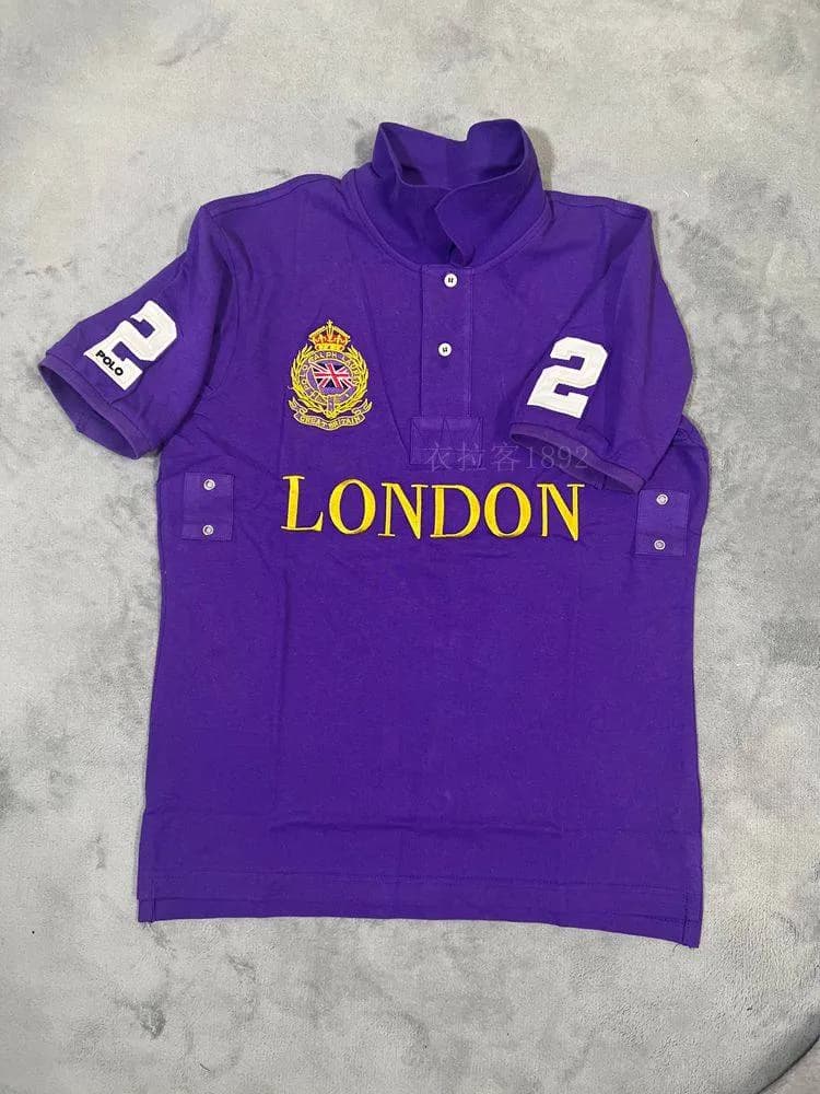 Polo Ralph Lauren Polo Shirt Dubai Edition — 紫色-伦敦