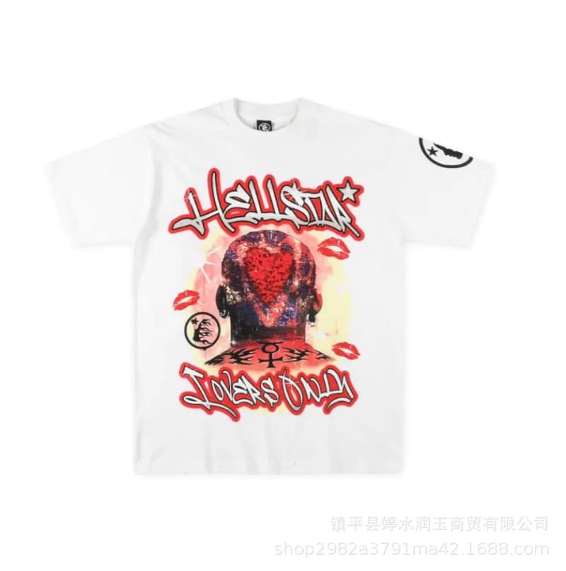 Joggers Hellstar Logo Print — 93