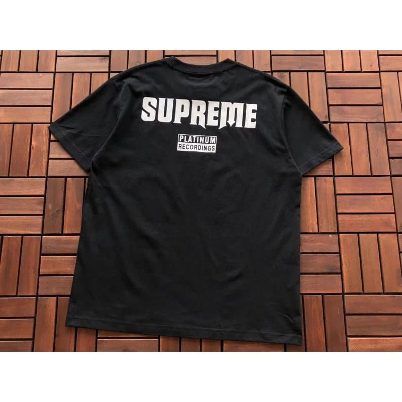 Supreme Box Logo Tee Paisley Box Logo — B311背后logo黑色