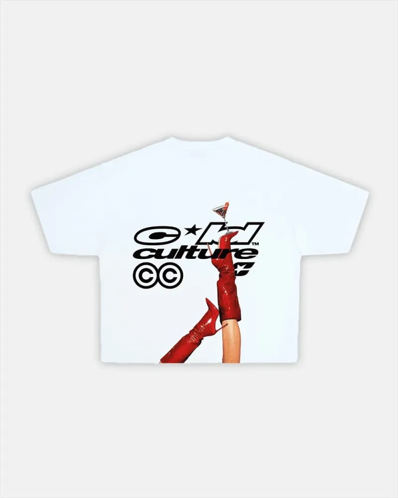 Corteiz Crop Tee CC Culture Print