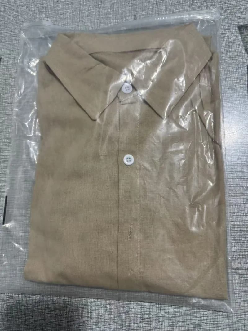 Polo Ralph Lauren Button-Up Shirt Solid Beige
