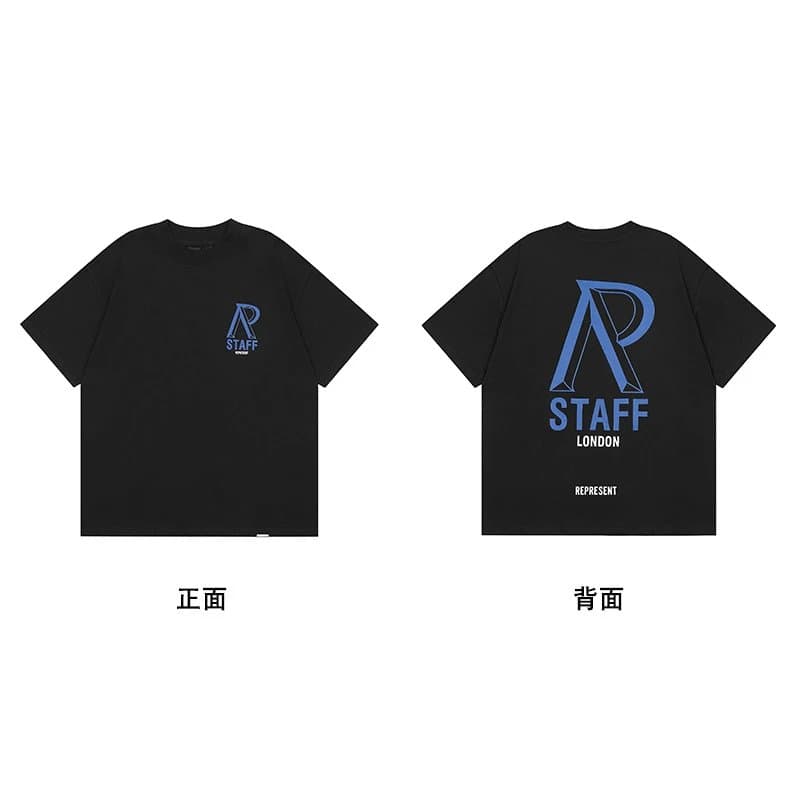 Represent Graphic Tee Three Dobermans — 黑色【蓝大R】