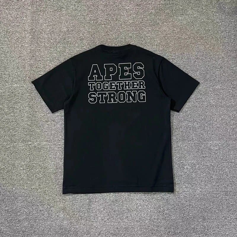 BAPE Ape Head Tee Camo Ape Head — D753 Black