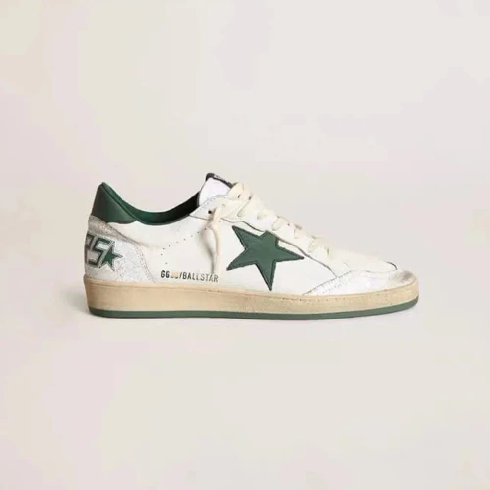 Golden Goose Super-Star Glitter — SKU14_颜色分类(绿尾绿星)
