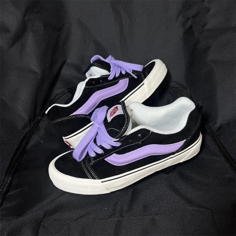 Vans Old Skool Black Purple