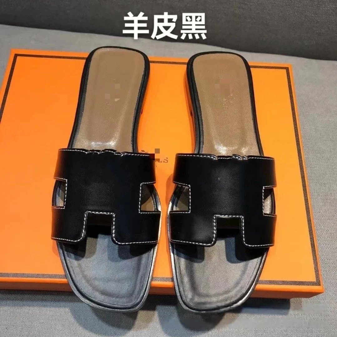 Hermès Oran Sandal H Logo Strap