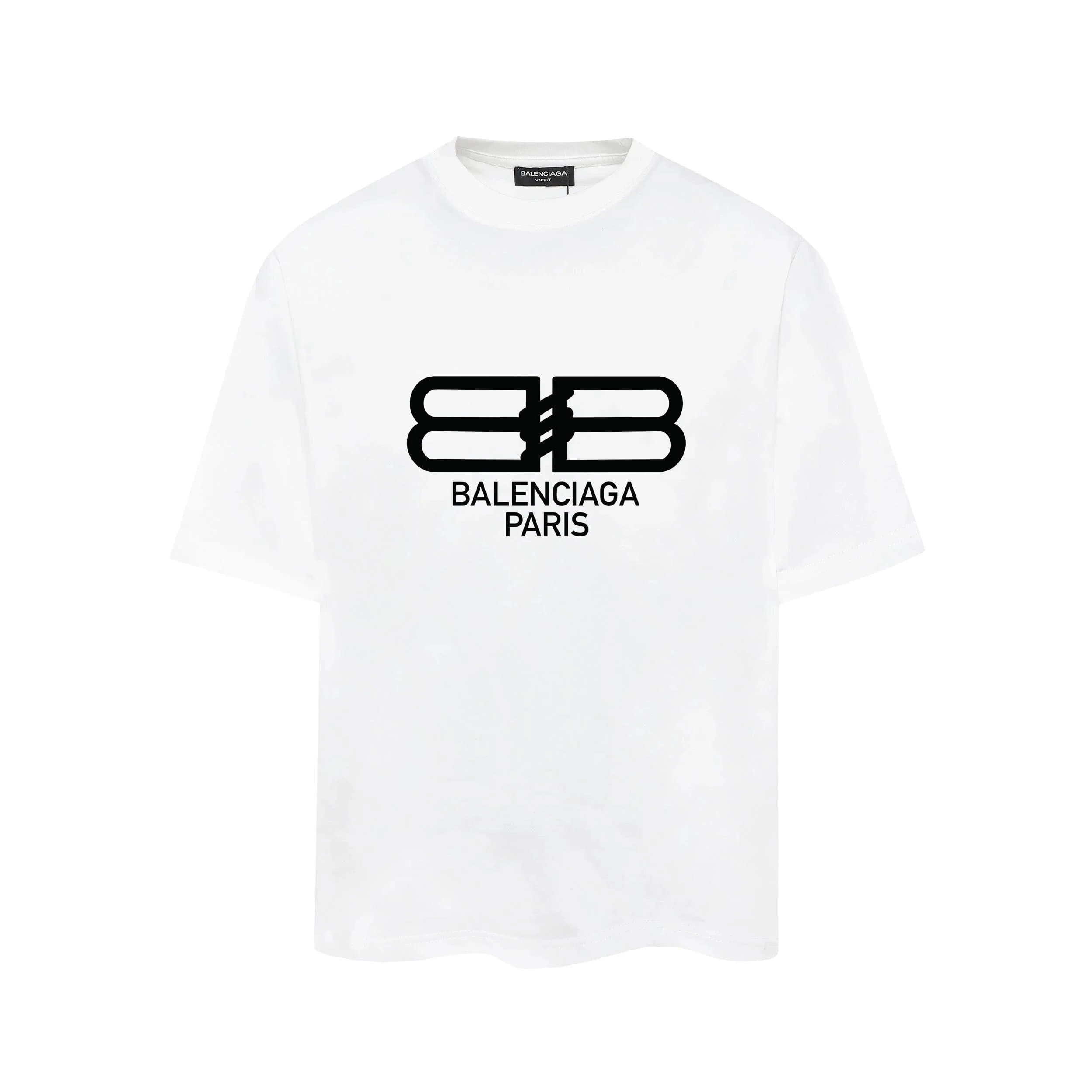 Balenciaga Logo T-Shirt Double Logo Gradient — 19