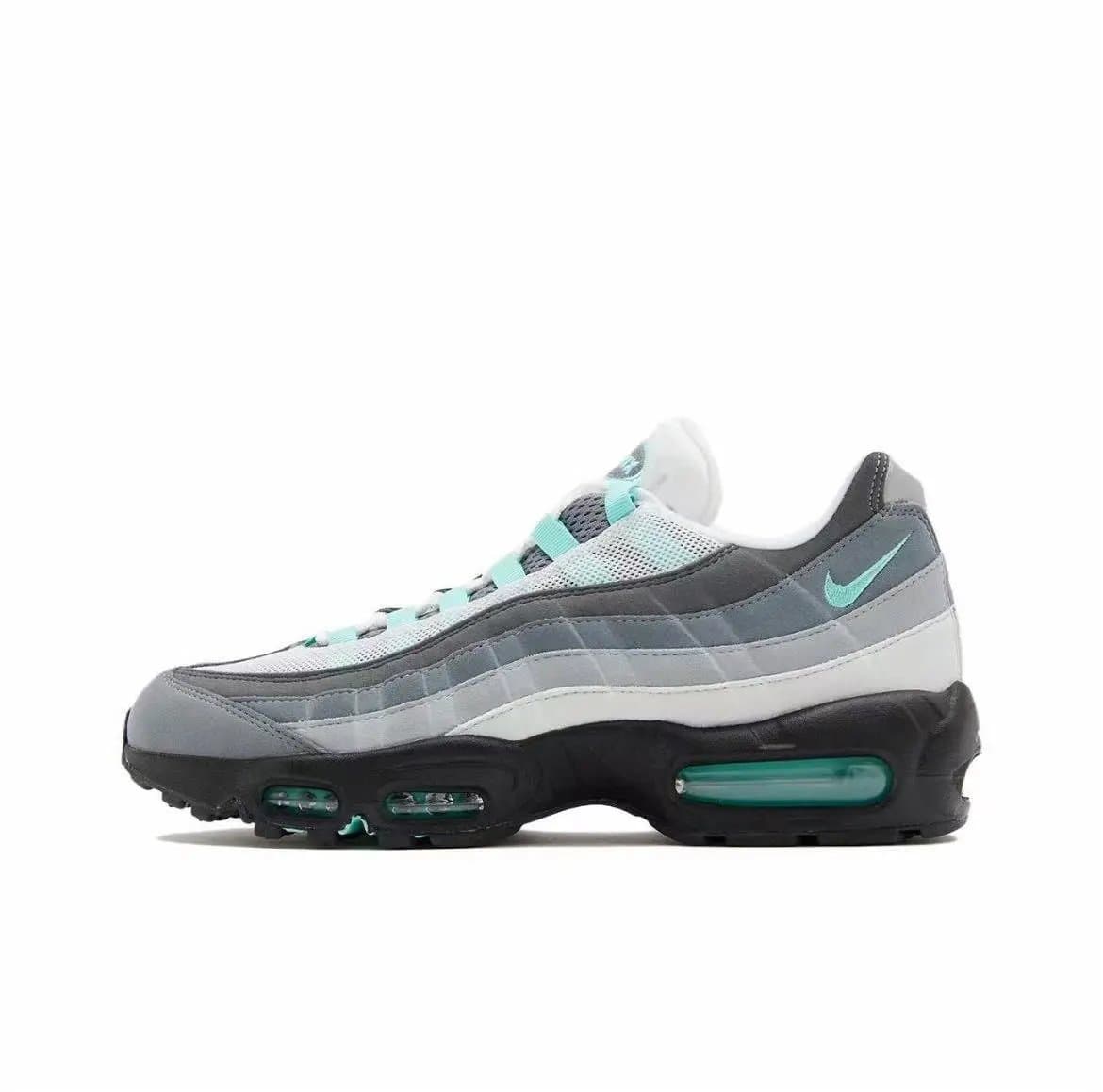 Nike Air Max 95 Triple Black — White Gray Green FV4710-100