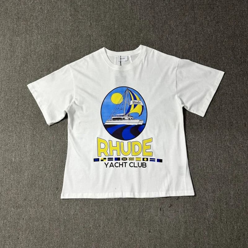 Rhude Yacht Club Tee Sailboat Graphic