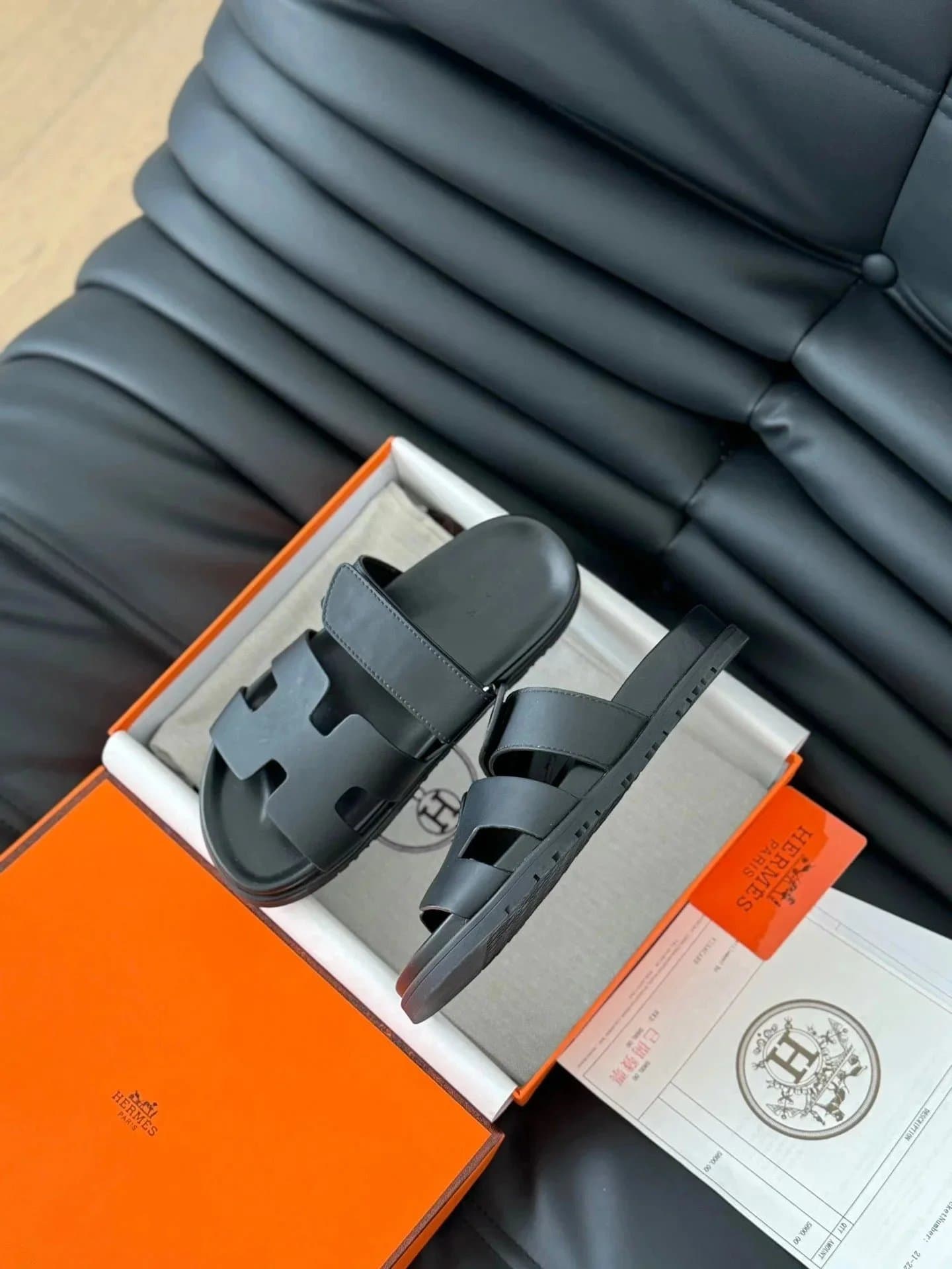 Hermès Oran Sandal Classic H