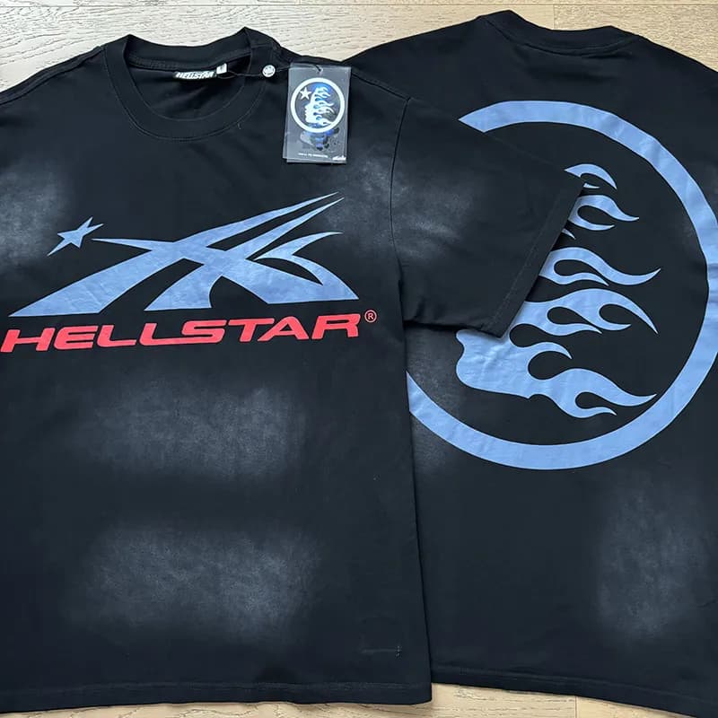 Hellstar Graphic Tee Flame Logo