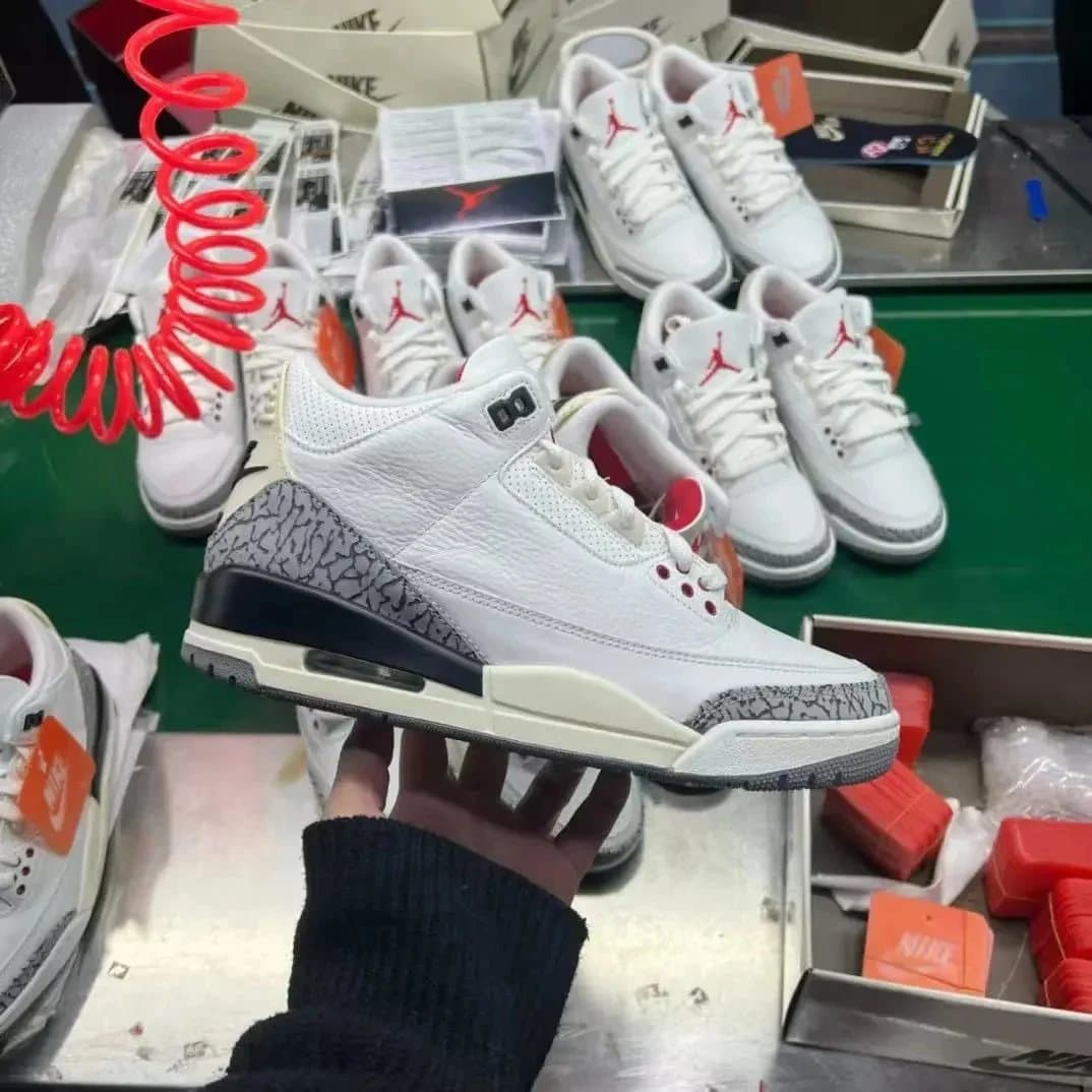Air Jordan 3 Craft — RN AJ3复古白水泥