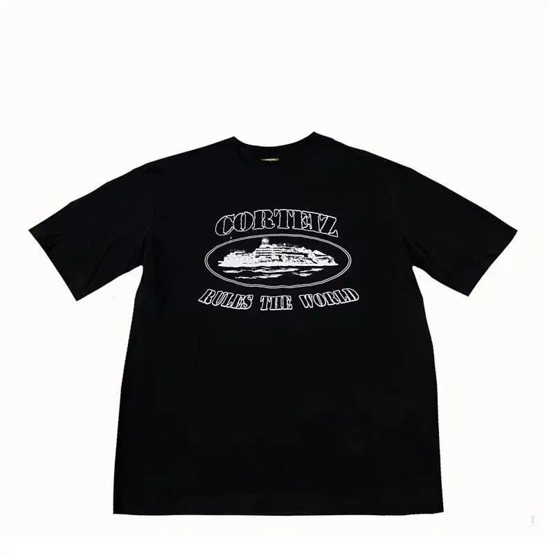 Sp5der Graphic Tee Star S Logo — 06黑色