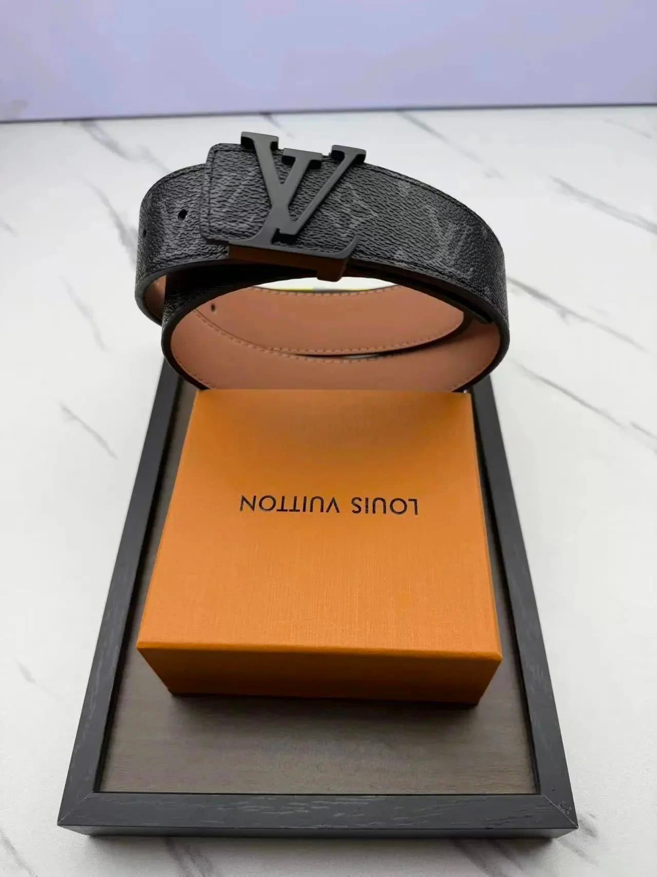 Louis Vuitton LV Initiales Belt Monogram Eclipse — 010