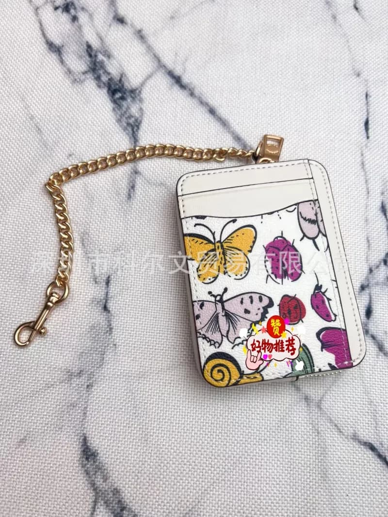 Gucci GG Marmont Card Holder Mini Chain — CW889生物图