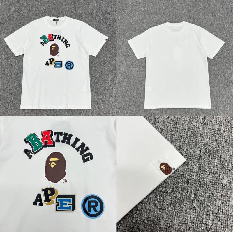 BAPE Graphic T-Shirt Multi-Logo