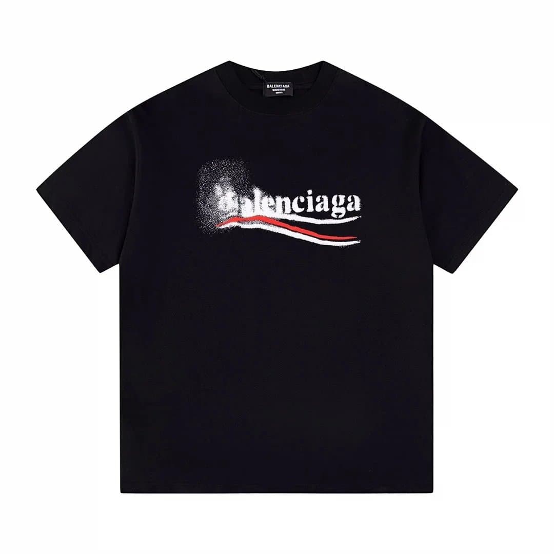 BAPE × Balenciaga Graphic Tee Multi-Logo Print — 29