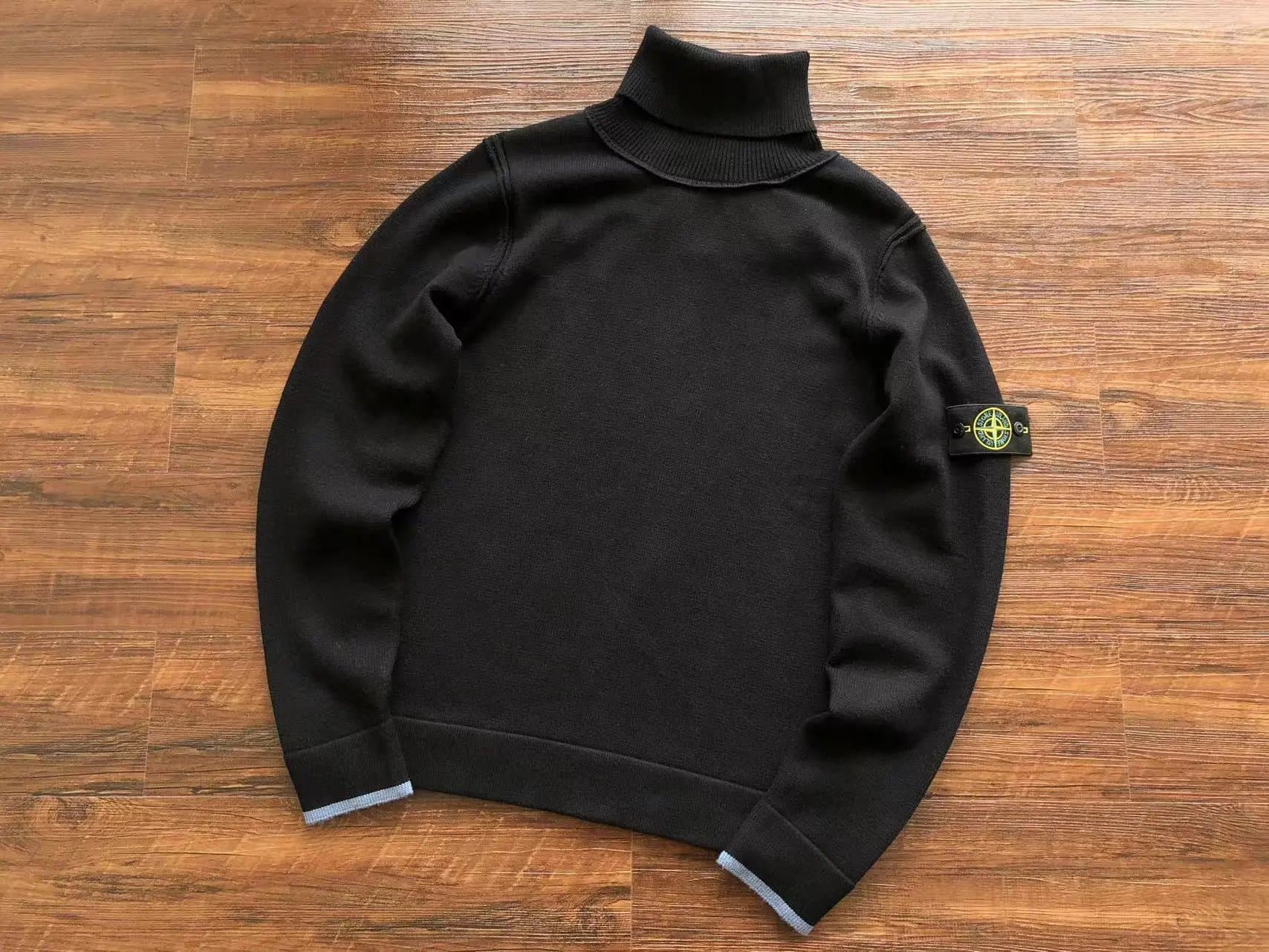 Stone Island Zip-Up Knit Sweater Classic — 21