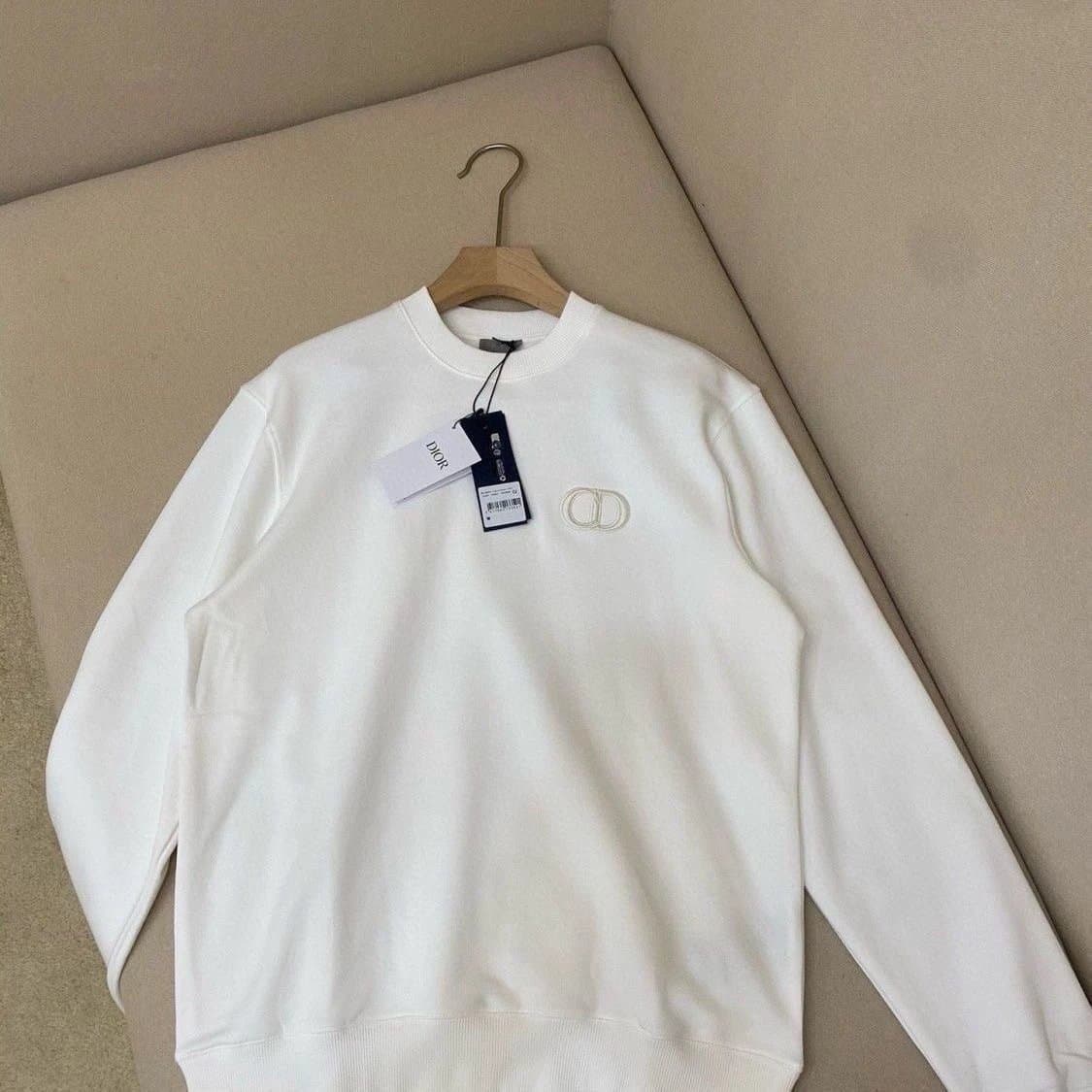 Dior Polo Shirt CD Logo — 卫衣-白色