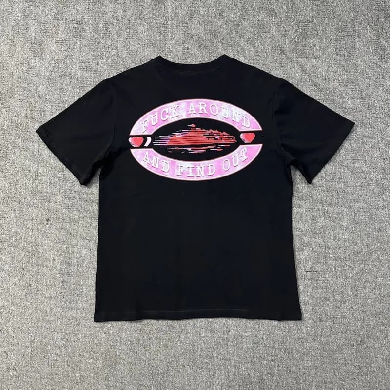 Graphic Tee Corteiz Logo — 3216 黑色