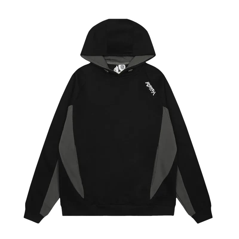 Amiri Hooded Sweatshirt Contrast Panel