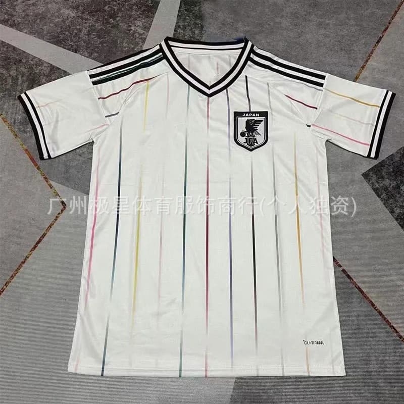 Adidas Japan National Team Away Jersey Multicolor Stripe