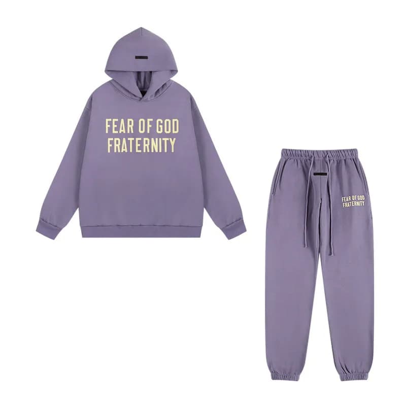 Hoodie and Joggers Set Fear of God Fraternity
