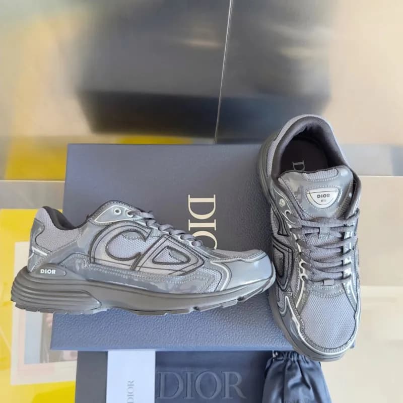 Dior B22 Sneaker Beige Grey — B30 46