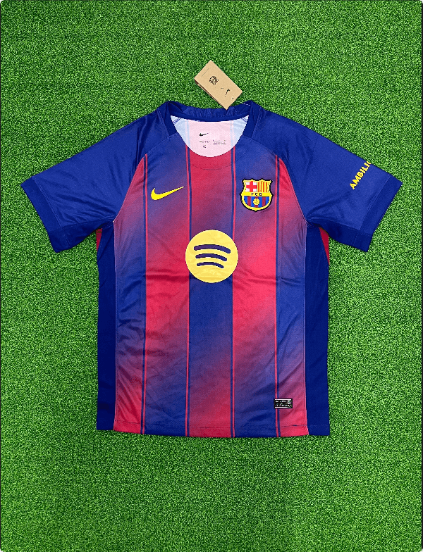Nike Tottenham Hotspur Training Jersey Grid Check — 25-26巴萨主场